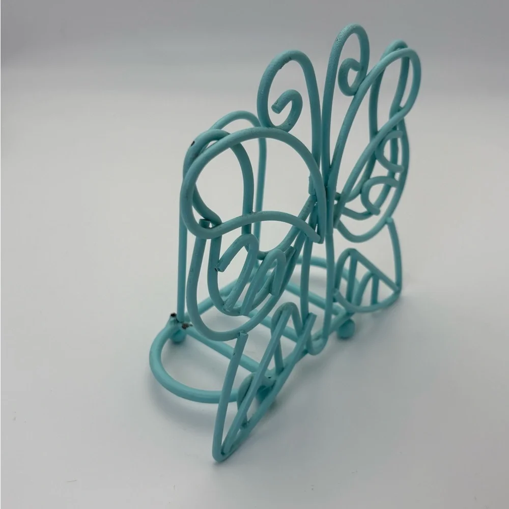 Butterfly Shaped Metal Napkin Holder